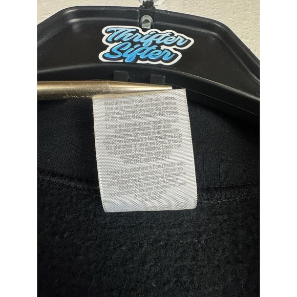 National Sprint League Racing Men’s Large Black Pullover 1/4 Zip Sweatshirt - Picture 5 of 5